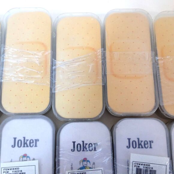 2 Sets Playing Cards BAND-AID Design & Shape New Factory Sealed w/ Plastic Case - Picture 7 of 8